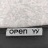 オープンワイワイ OPEN YY フックデザイン ヘンリーネック L/S Tシャツ Y2K レディース S