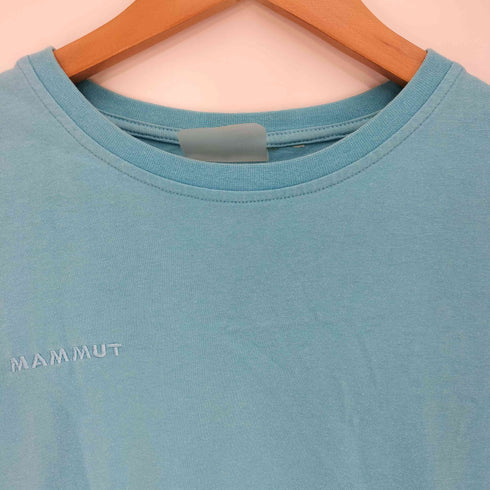 マムート MAMMUT ロゴ刺繍 バックプリント クルーネック Tシャツ レディース