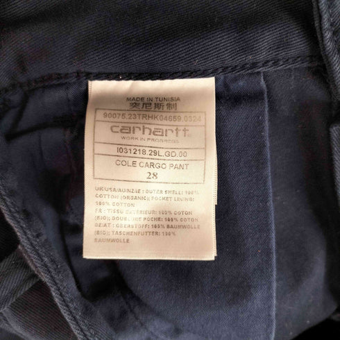 カーハートワークインプログレス Carhartt WIP COLE CARGO PANT メンズ 28