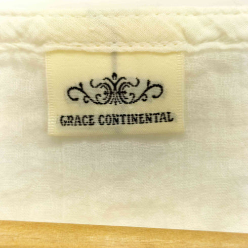 グレースコンチネンタル GRACE CONTINENTAL カットワーク ブラウス レディース 36