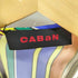 キャバン CABaN マルチストライプ ノースリーブワンピース レディース import:S