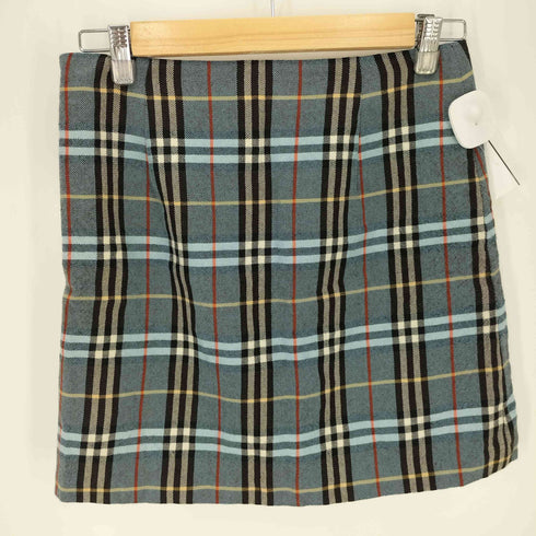 バーバリーブルーレーベル BURBERRY BLUE LABEL ウールノバチェックタイトスカート レディース JPN:38