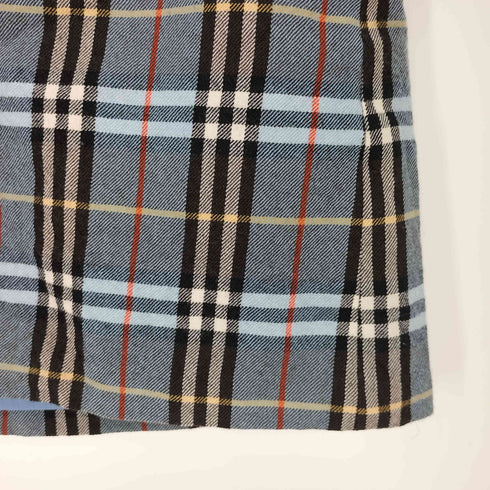 バーバリーブルーレーベル BURBERRY BLUE LABEL ウールノバチェックタイトスカート レディース JPN:38