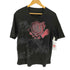 BRUNO PIATTELLI ラインストーン付き バラ プリント クルーネックTシャツ Y2K レディース