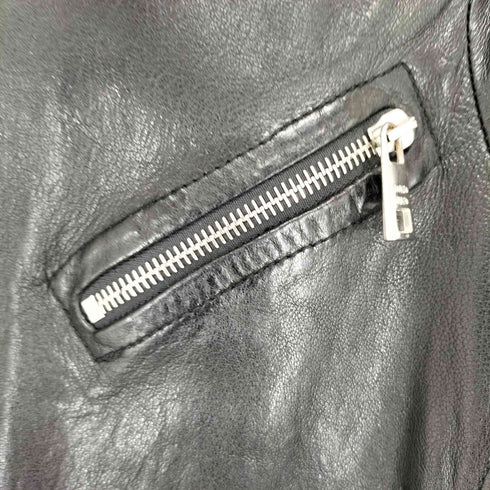 GIORGIO BRATO lamb leather ラムレザーダブルライダースジャケット メンズ 44