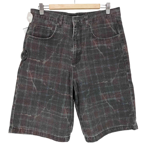 ファッキンオーサム FUCKING AWESOME 25SS MILLER PLAID DENIM SHORT メンズ 32