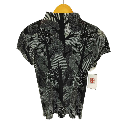 プリーツプリーズイッセイミヤケ PLEATS PLEASE ISSEY MIYAKE 13AW ディープフォレスト プリーツブラウス レディース JPN:3
