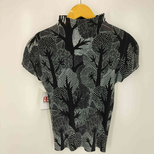 プリーツプリーズイッセイミヤケ PLEATS PLEASE ISSEY MIYAKE 13AW ディープフォレスト プリーツブラウス レディース JPN:3