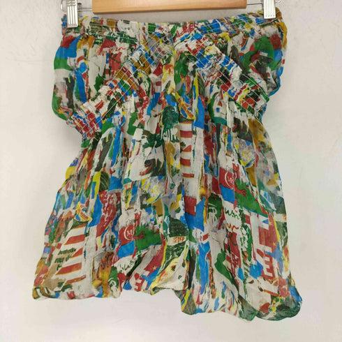 マックキューバイアレキサンダーマックイーン McQ Alexander McQueen MADE IN ITALY マルチデザインスカート レディース EUR:38