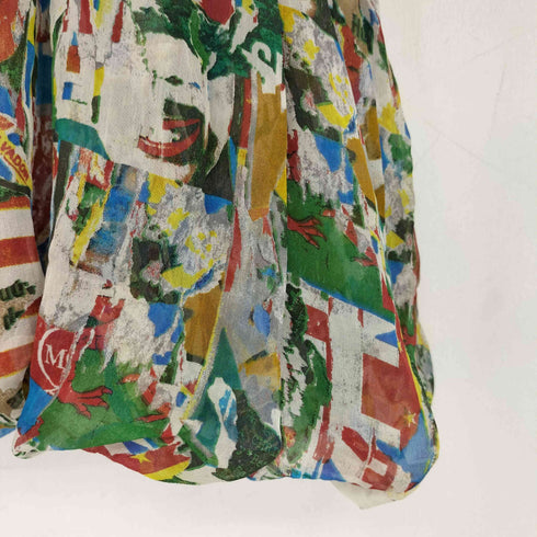 マックキューバイアレキサンダーマックイーン McQ Alexander McQueen MADE IN ITALY マルチデザインスカート レディース EUR:38