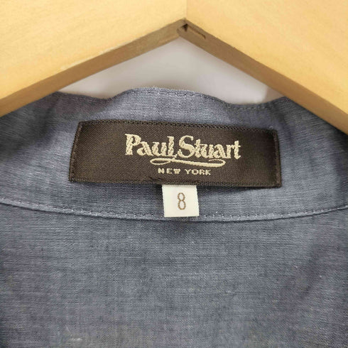 ポールスチュアート Paul Stuart リネン混 シャツワンピース レディース 8