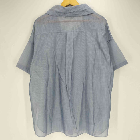 ヒロココシノ HIROKO KOSHINO 襟ドローストリング シアー S/S シャツ レディース JPN:11号