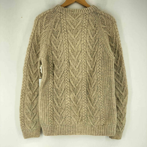 AN IRISH TRADITIONAL MADE IN IRELAND 80-90S ウール ケーブルニット メンズ
