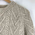 AN IRISH TRADITIONAL MADE IN IRELAND 80-90S ウール ケーブルニット メンズ