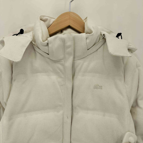 ラコステ LACOSTE 鹿の子地ダウンコート レディース 38