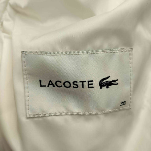 ラコステ LACOSTE 鹿の子地ダウンコート レディース 38