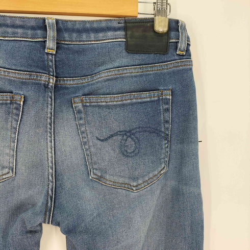 アールサーティー R13 イタリア製 ストレートデニム boy skinny レディース UK:26-27