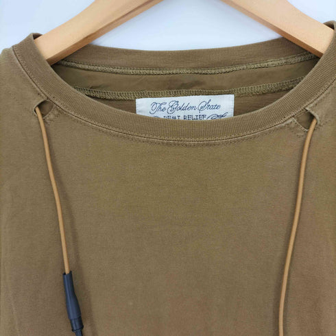 レミレリーフ REMI RELIEF BRFストラップ付30天竺ロンT メンズ JPN:M