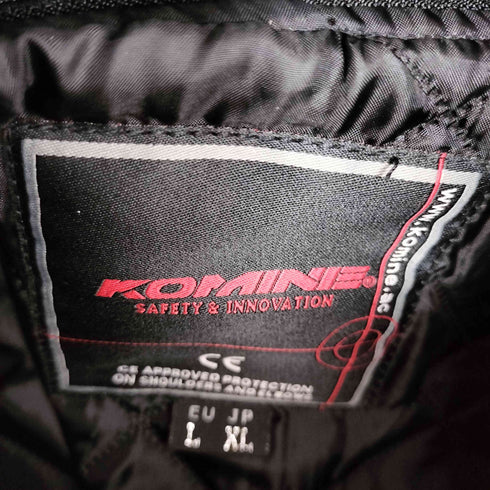komine プロテクター付き モト レーシングジャケット メンズ JPN:XL