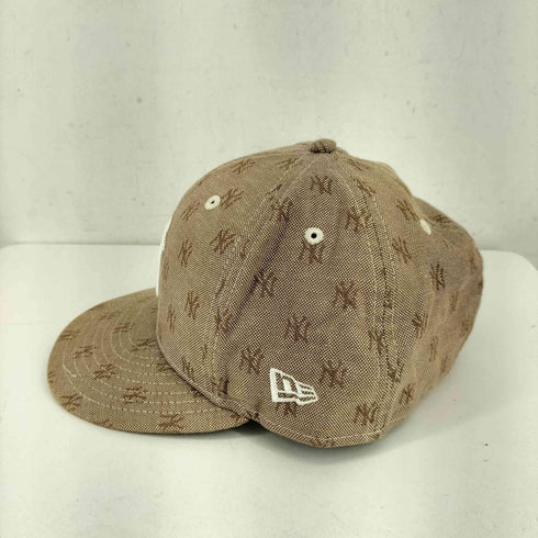 ニューエラ NEW ERA 59FIFTY モノグラムデザイン チームロゴ刺繍 ベースボール メンズ 7 3/4
