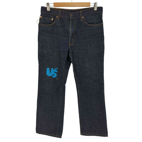リーバイス Levis 505-0301 ペイントリメイク デニムパンツ メンズ 33/34