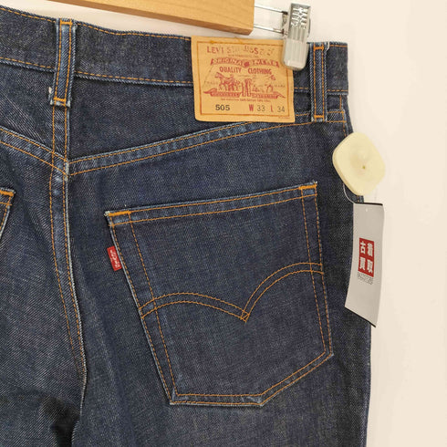 リーバイス Levis 505-0301 ペイントリメイク デニムパンツ メンズ 33/34