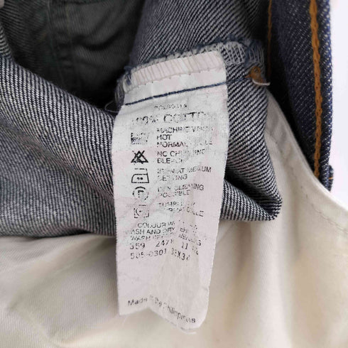 リーバイス Levis 505-0301 ペイントリメイク デニムパンツ メンズ 33/34