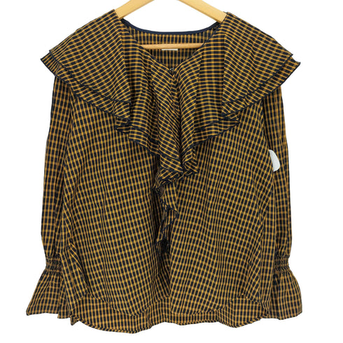 リリーブラウン Lily Brown フリルカラーシャツ レディース ONE SIZE