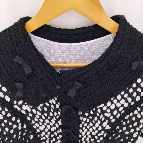 NOKO OHNO リボンデザイン ポルカドット プリーツジャケット レディース JPN:38