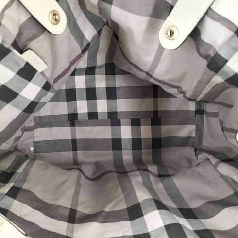 バーバリー BURBERRY カンタベリー レザー スモール ハンドバッグ レディース