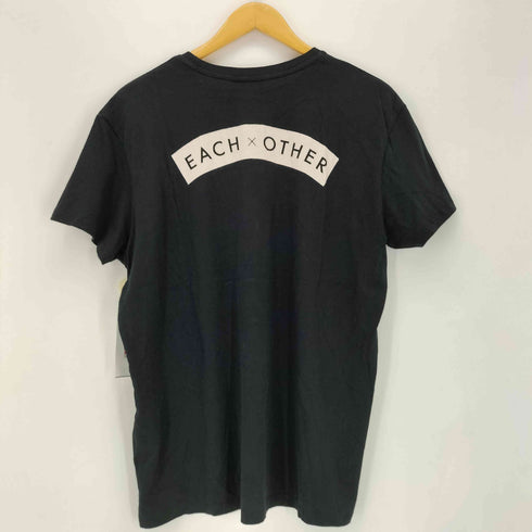 イーチアザー EACH OTHER 両面ロゴプリント クルーネックTシャツ メンズ import:M