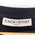 イーチアザー EACH OTHER 両面ロゴプリント クルーネックTシャツ メンズ import:M