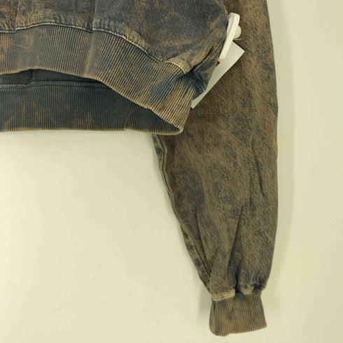 ザラ ZARA WASHED EFFECT CROP TOP レディース import:M