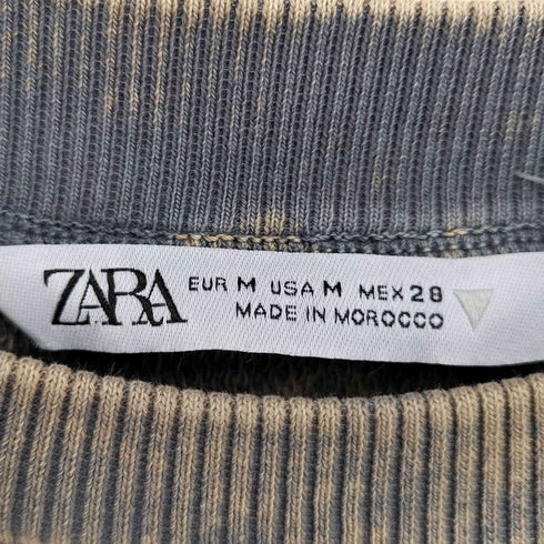 ザラ ZARA WASHED EFFECT CROP TOP レディース import:M
