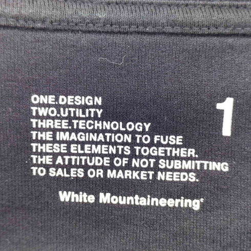 ホワイトマウンテニアリング WHITE MOUNTAINEERING Shark Printed S/S T-Shirt メンズ 1
