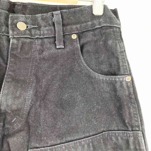 プリズンブルー PRSN BLU ジップフライ ダブルニー デニムパンツ メンズ W32 L32