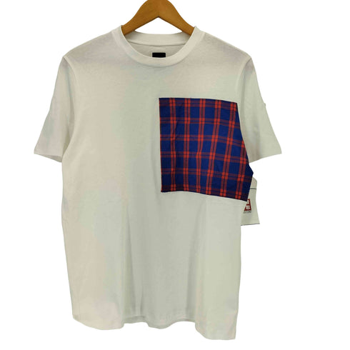 オーエーエムシー OAMC チェック柄ポケット クルーネックTシャツ メンズ import:S