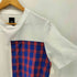 オーエーエムシー OAMC チェック柄ポケット クルーネックTシャツ メンズ import:S