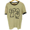 デウスエクスマキナ Deus Ex Machina フロッキープリント ナンバリング 73 リンガーTシャツ メンズ JPN:S