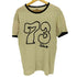デウスエクスマキナ Deus Ex Machina フロッキープリント ナンバリング 73 リンガーTシャツ メンズ JPN:S