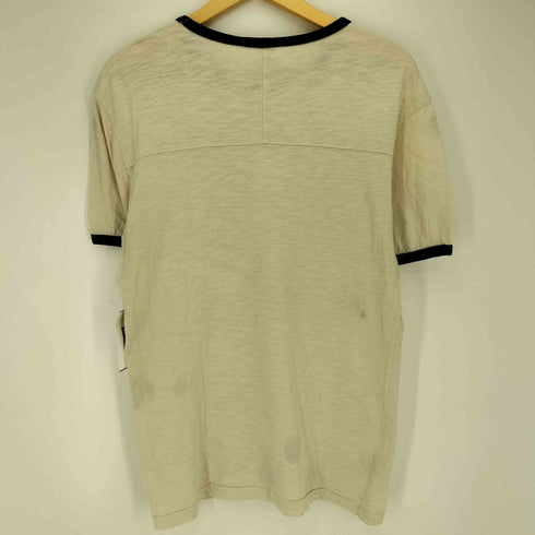 デウスエクスマキナ Deus Ex Machina フロッキープリント ナンバリング 73 リンガーTシャツ メンズ JPN:S