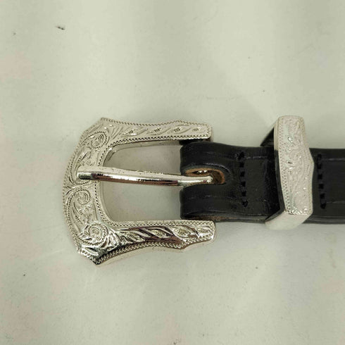 トリー TORY MADE IN USA 3-Piece Silver Buckle Set Belt レザーベルト メンズ