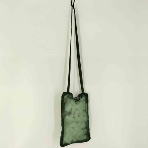 Brigitte Tanaka ミニポーチ Pochette Pull Vert Petit レディース