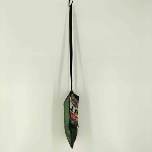 Brigitte Tanaka ミニポーチ Pochette Pull Vert Petit レディース