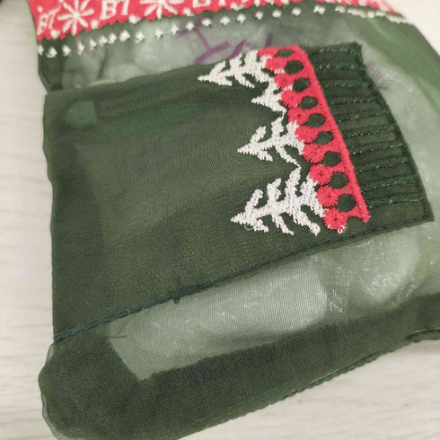 Brigitte Tanaka ミニポーチ Pochette Pull Vert Petit レディース