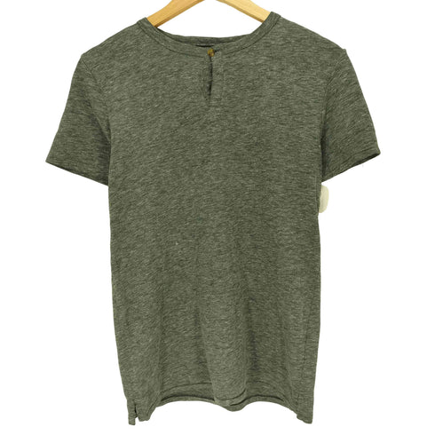 アーペーセー A.P.C. RUE MADAME PARIS コットンポリ ヘンリーネック Tシャツ メンズ JPN:XS