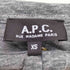 アーペーセー A.P.C. RUE MADAME PARIS コットンポリ ヘンリーネック Tシャツ メンズ JPN:XS