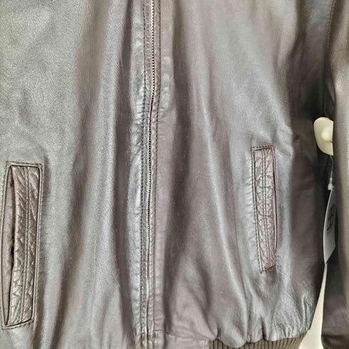 cow leather レザージップアップブルゾン メンズ JPN:L