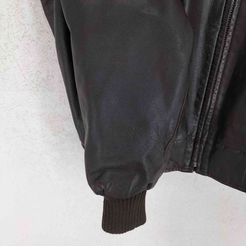 cow leather レザージップアップブルゾン メンズ JPN:L