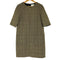 スリーワンフィリップリム 3.1 phillip lim S/S フロントポケット チェックウールワンピース レディース US:4
